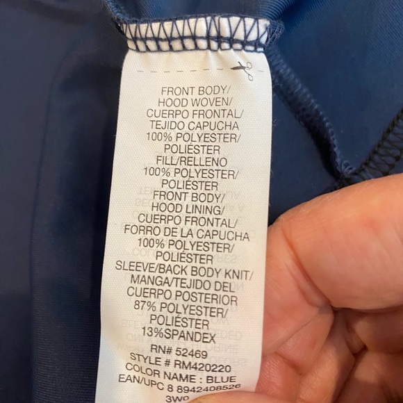 RUSSELL ACTIVE LIFE ZIP FRONT JACKET - SIZE L - NWT - Picture 4 of 9